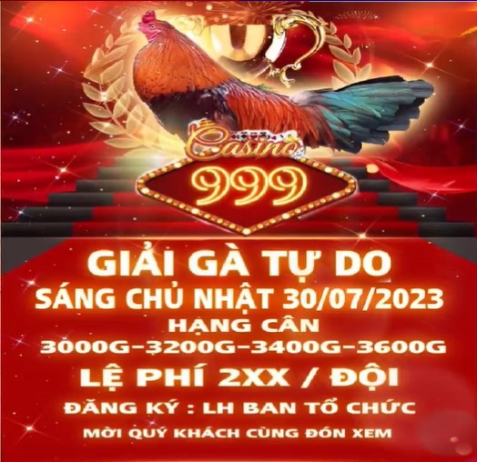 Giải gà tự do Thomo ngày 30-07-2023 kênh CPC2